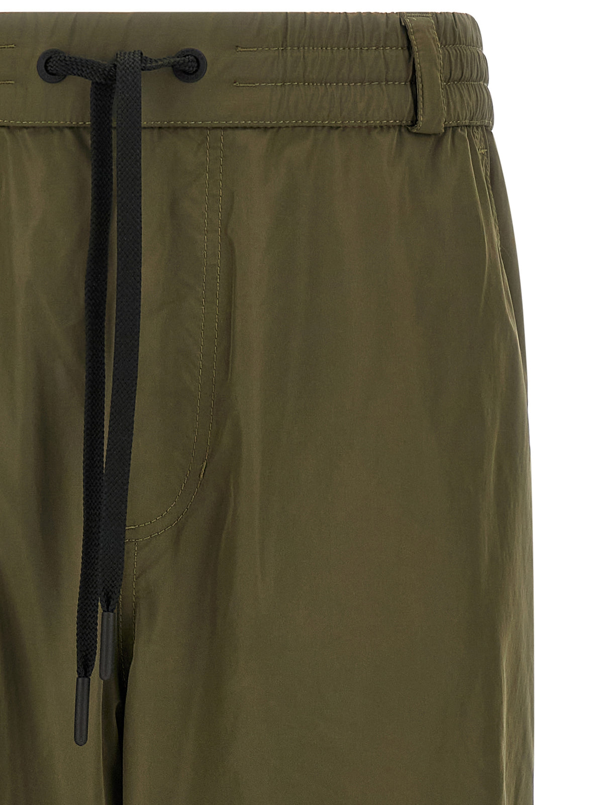 Moncler Grenoble Bicolor Polyester Joggers (Workout Pants)