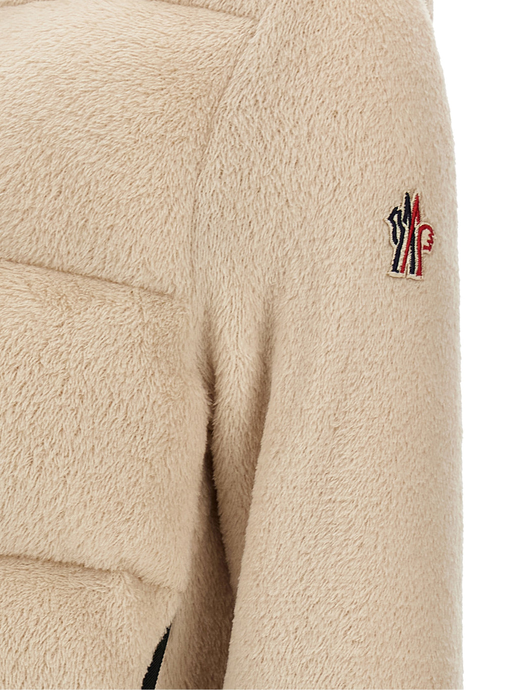 Moncler Grenoble Beige Polyester Hoodie