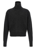Lemaire Gray Wool Cardigan
