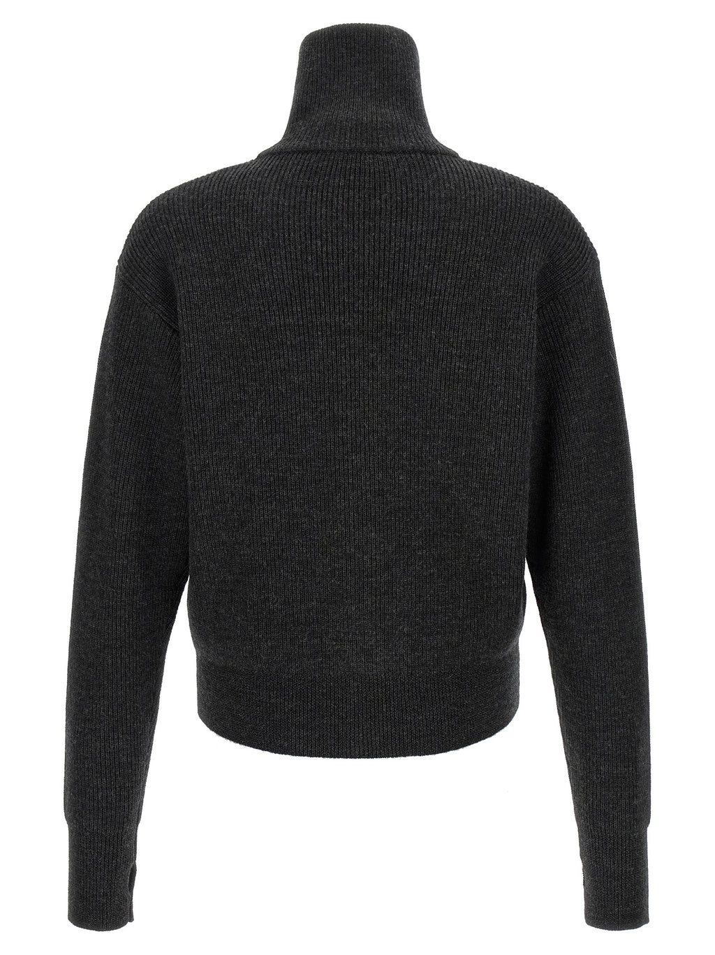 Lemaire Gray Wool Cardigan