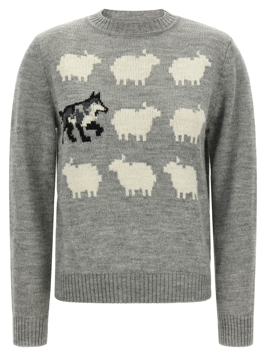 Max Mara Gray Acetate Cardigan
