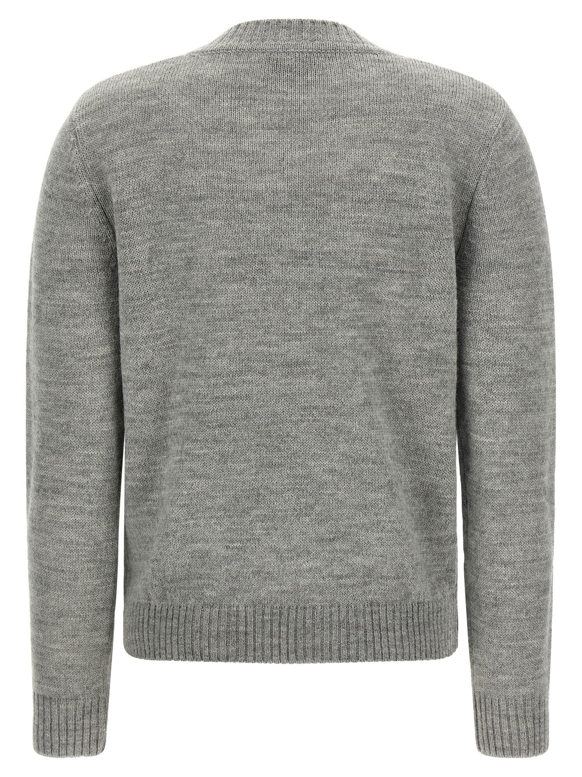 Max Mara Gray Acetate Cardigan