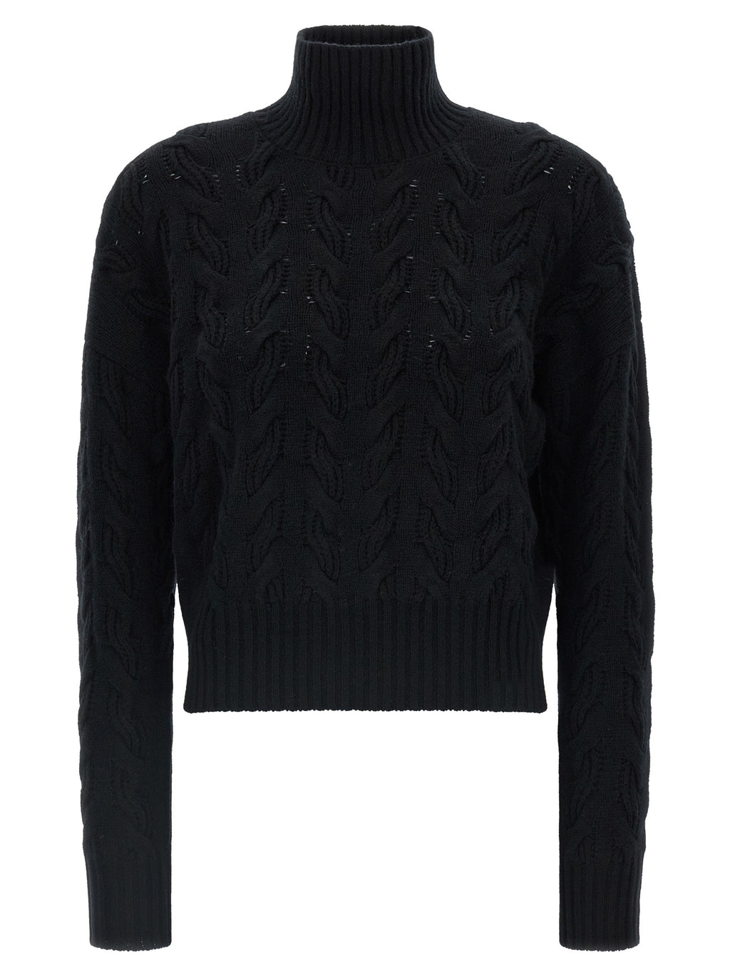 Max Mara Black Wool Cardigan