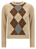 Max Mara Beige Wool Cardigan