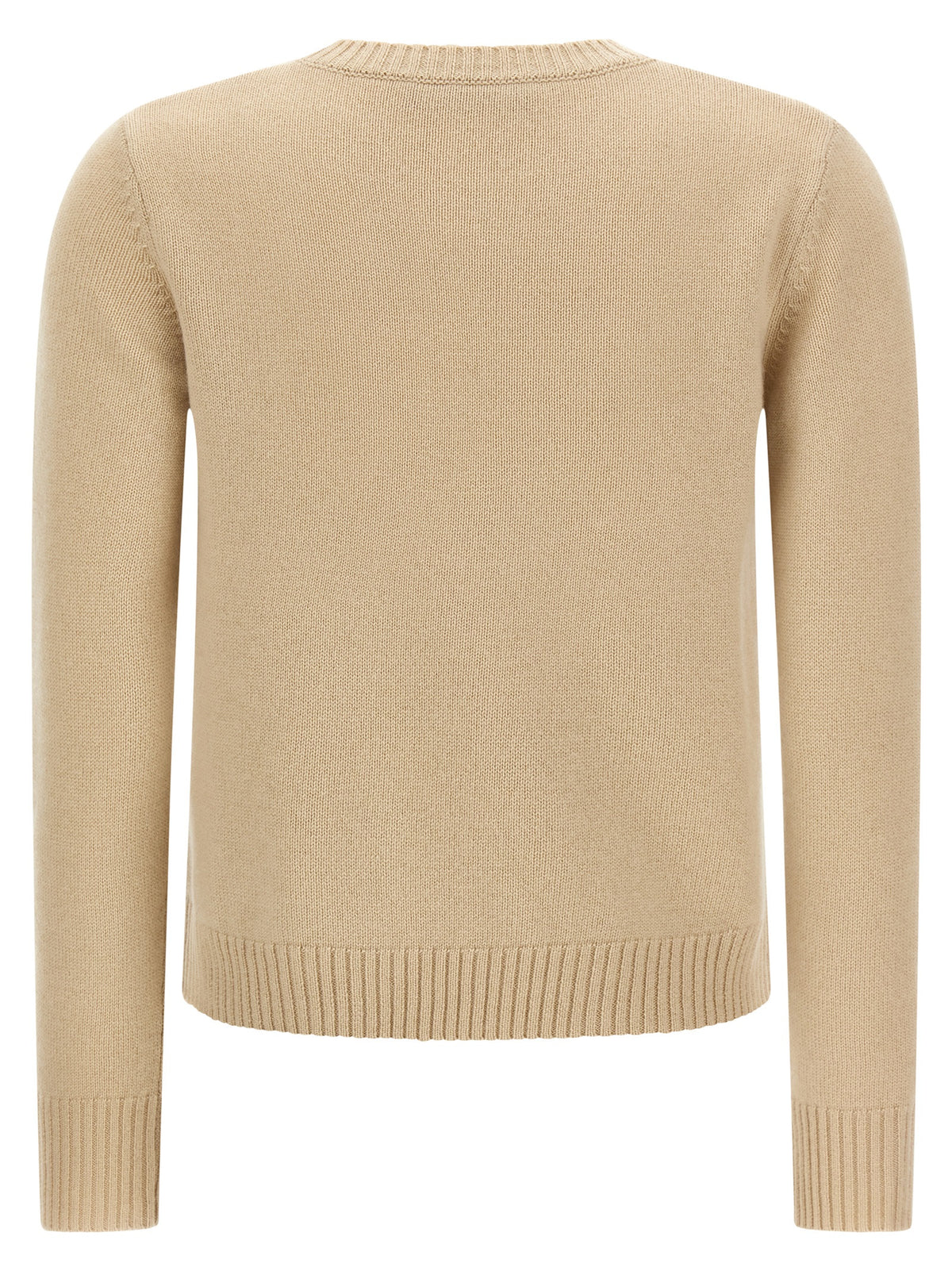 Max Mara Beige Wool Cardigan