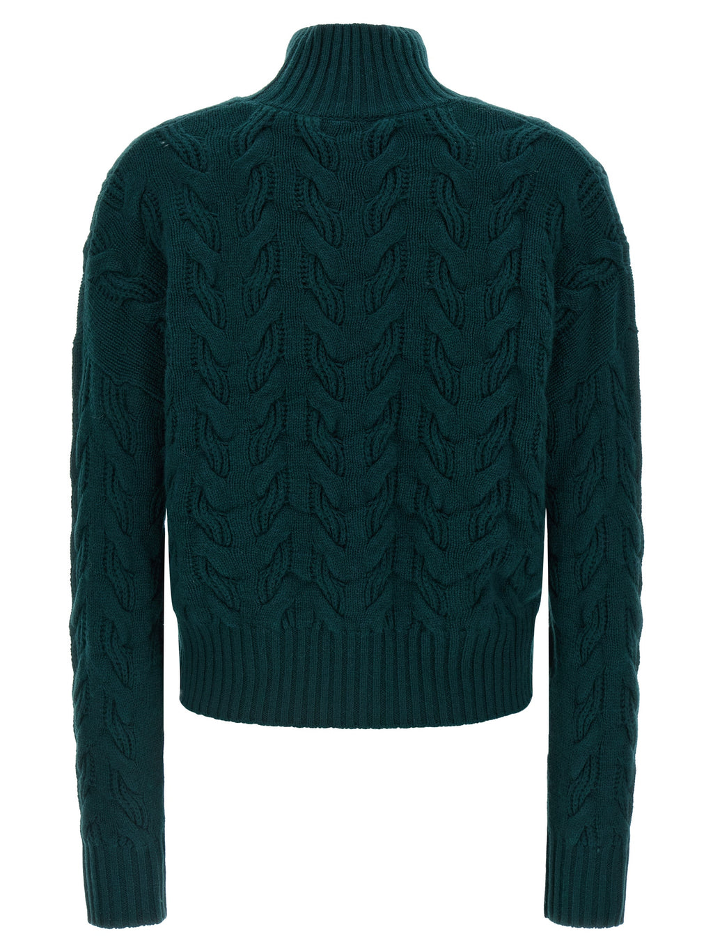 Max Mara Bicolor Wool Cardigan
