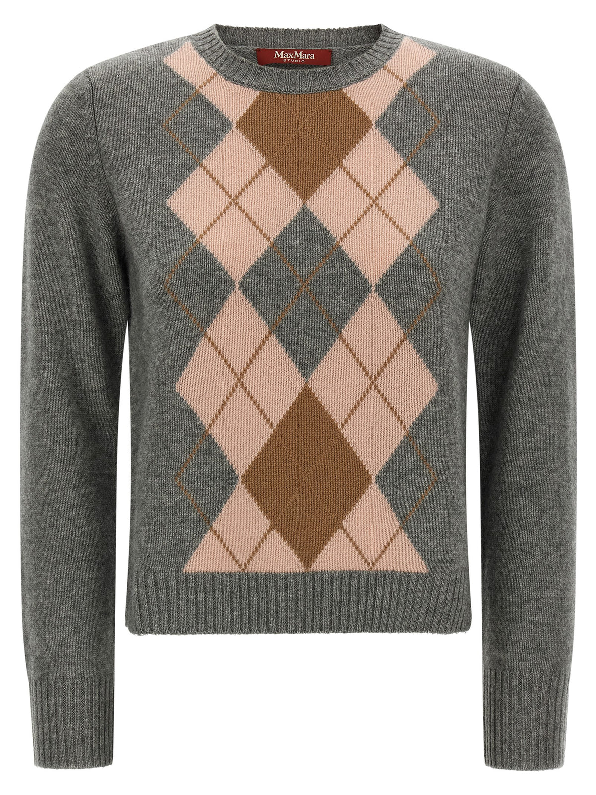 Max Mara Gray Wool Cardigan