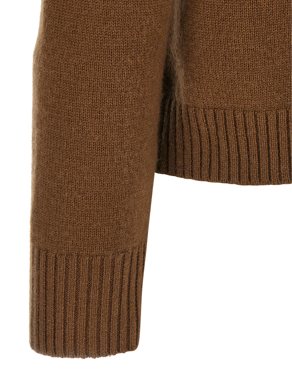 Max Mara Brown Wool Cardigan
