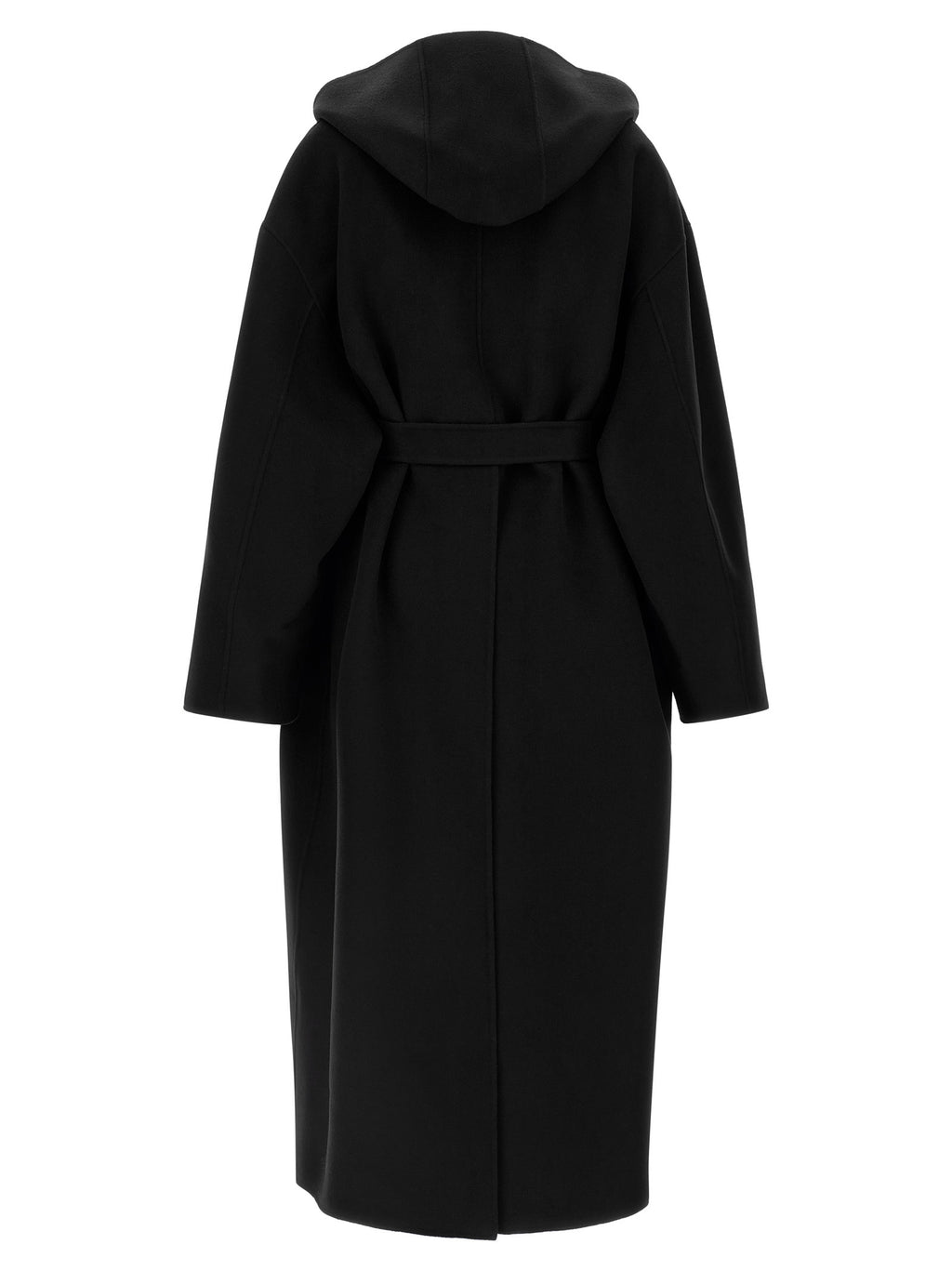 Sportmax Black Wool Coat