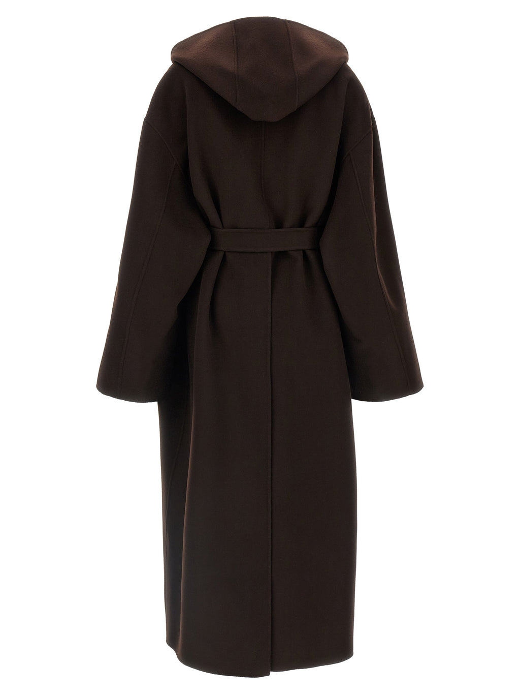 Sportmax Brown Wool Coat