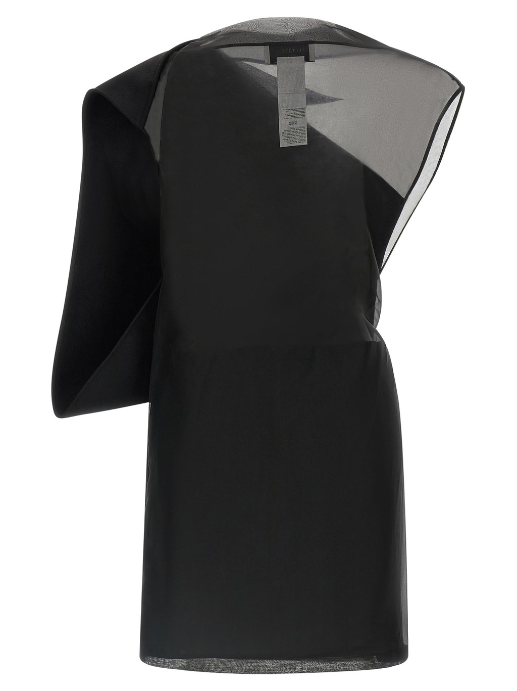 Sportmax Black Wool Short Dress