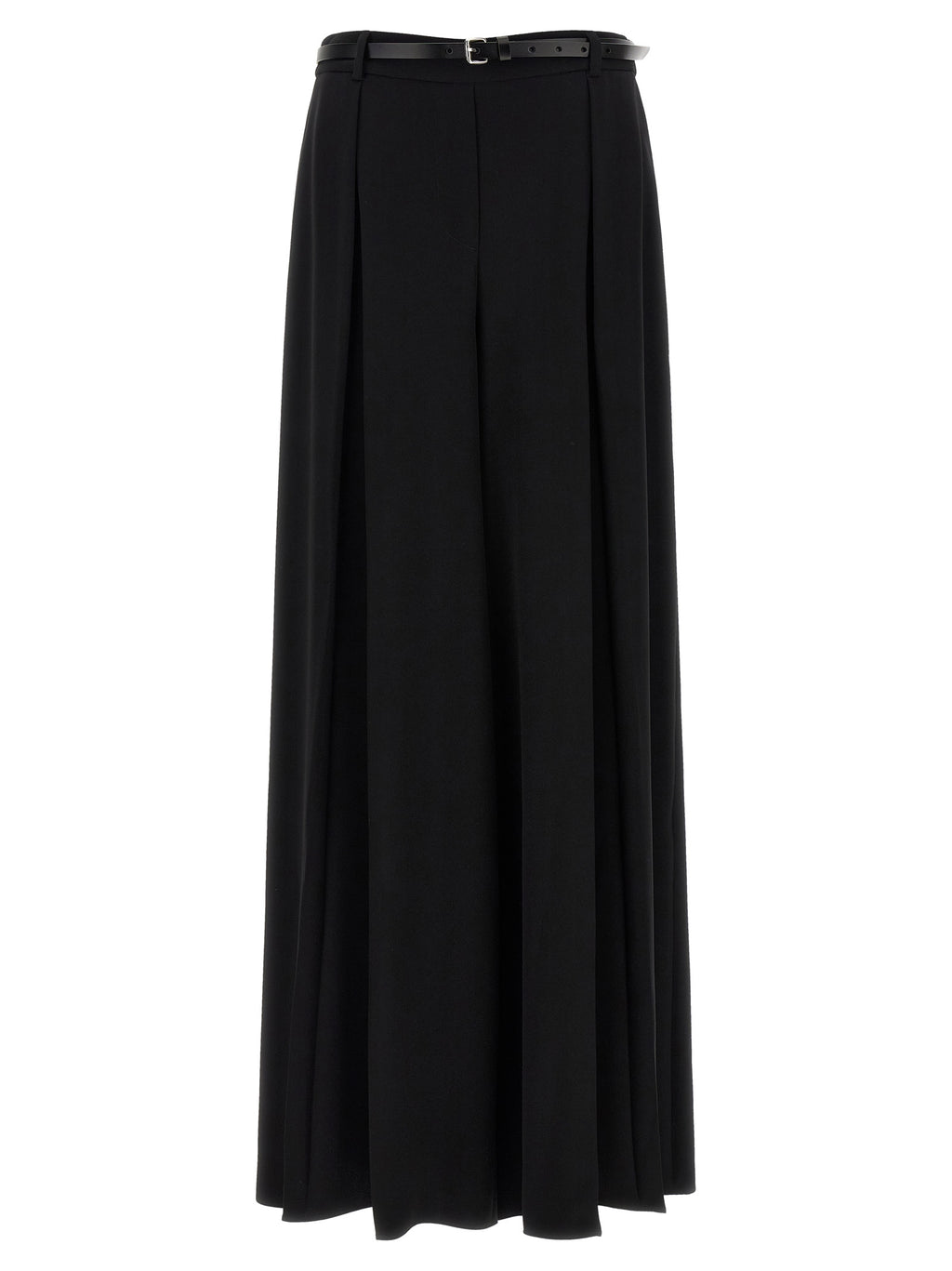 P.A.R.O.S.H. Black Polyester Casual Pants