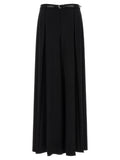 P.A.R.O.S.H. Black Polyester Casual Pants