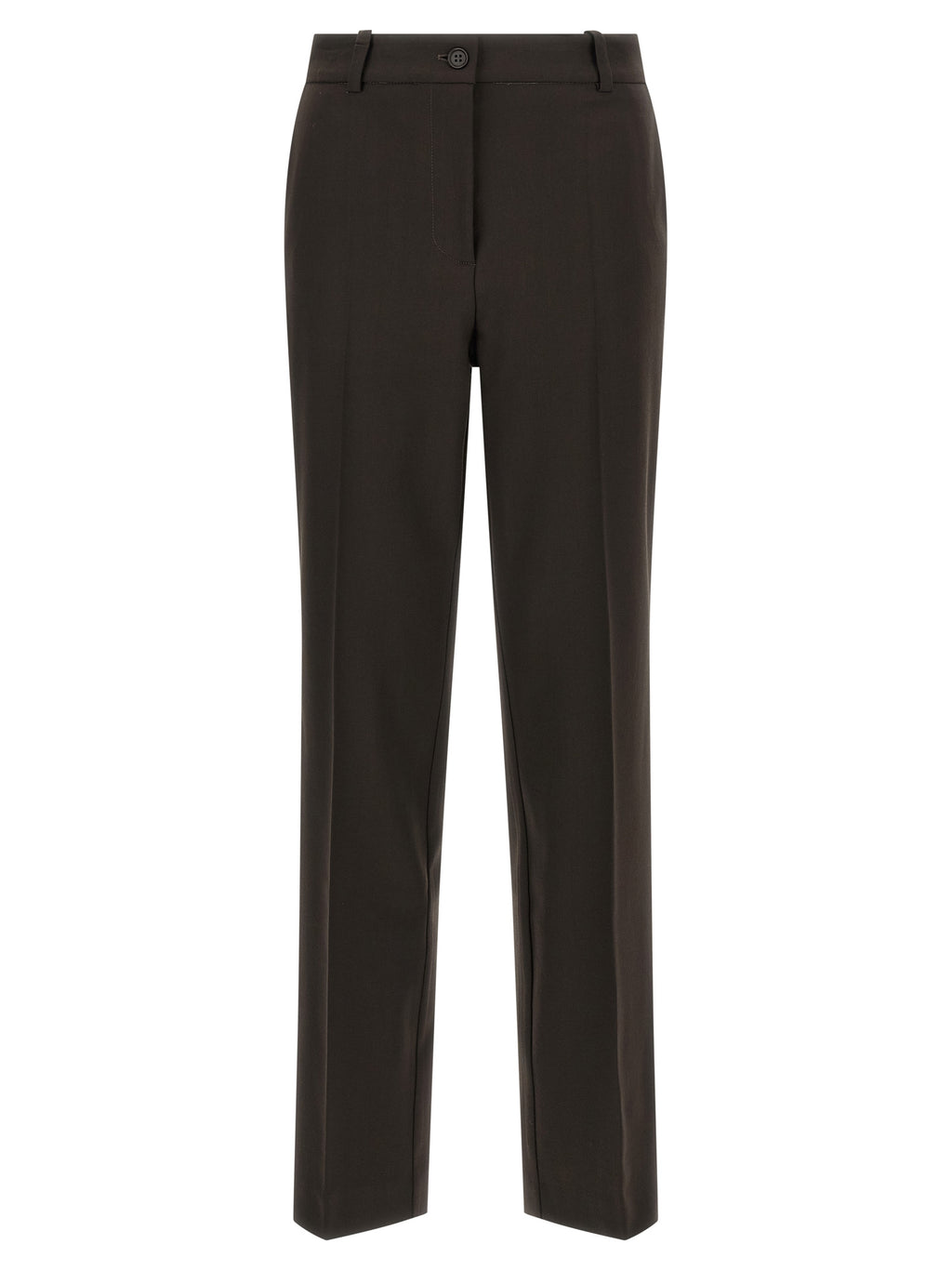 P.A.R.O.S.H. Brown Virgin Wool Dress Pants