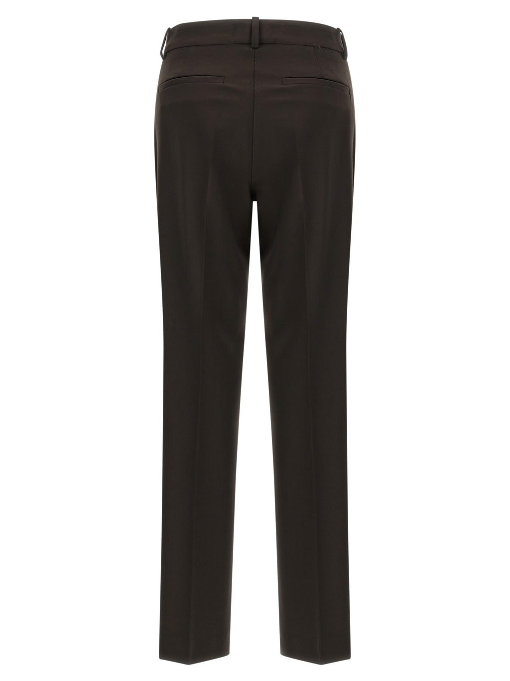 P.A.R.O.S.H. Brown Virgin Wool Dress Pants