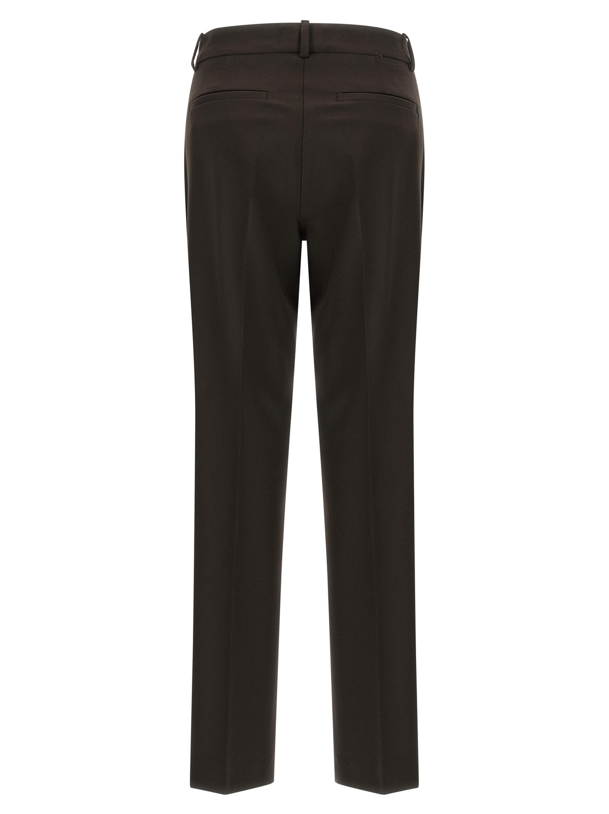 P.A.R.O.S.H. Brown Virgin Wool Dress Pants