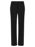 P.A.R.O.S.H. Black Virgin Wool Dress Pants