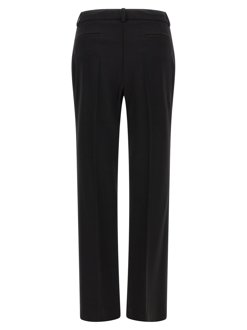 P.A.R.O.S.H. Black Virgin Wool Dress Pants