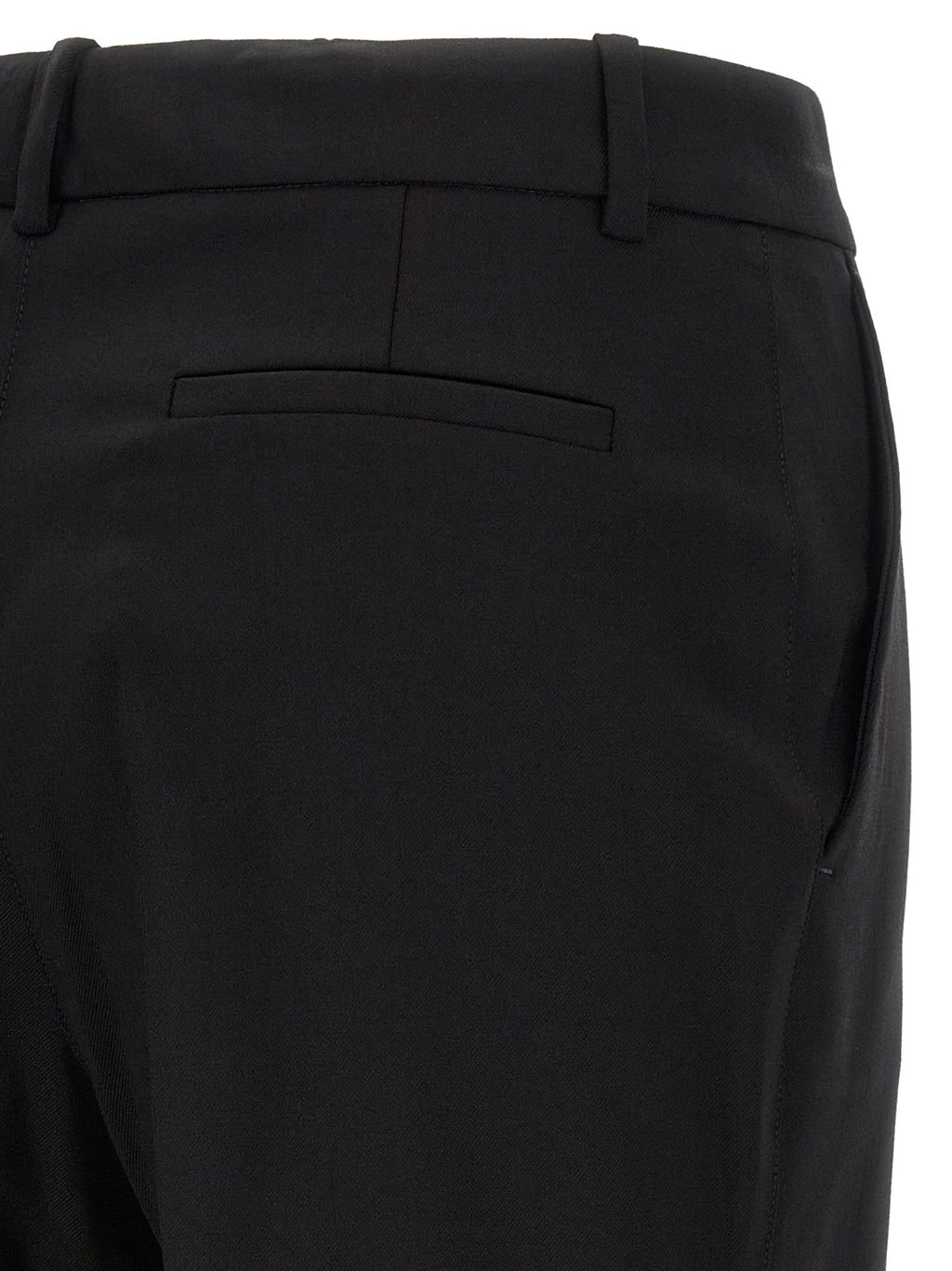 P.A.R.O.S.H. Black Virgin Wool Dress Pants