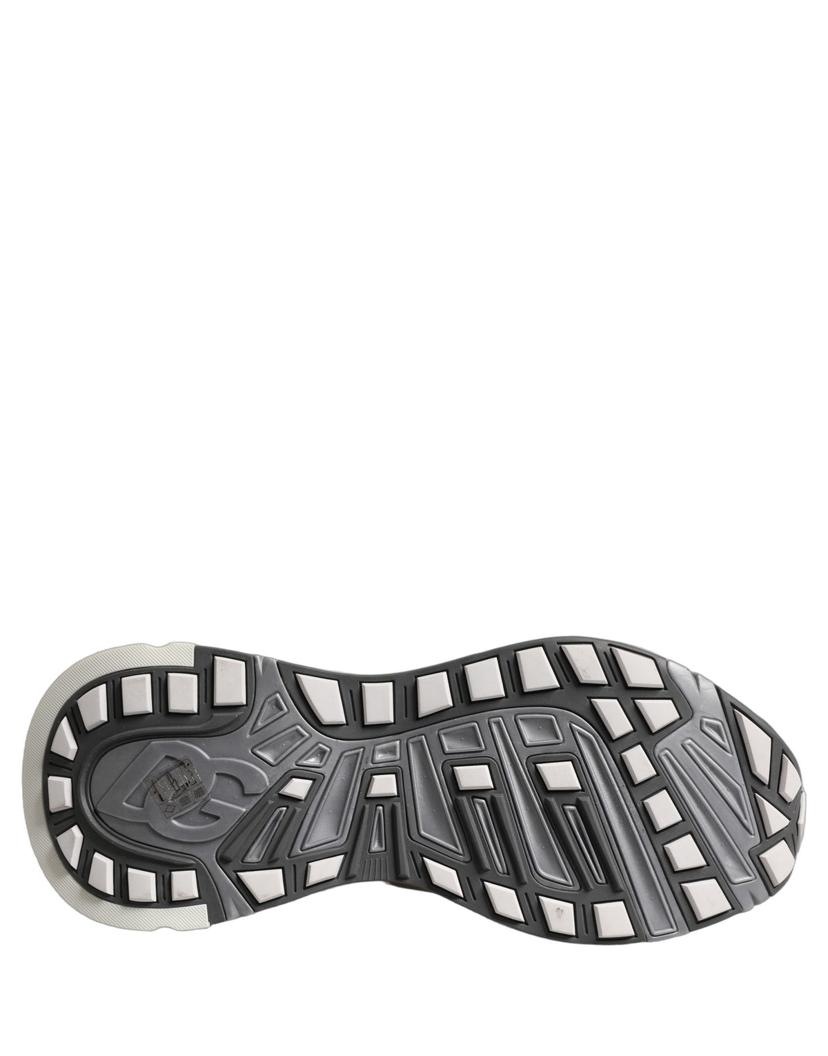Dolce & Gabbana Gray Panelled Low Top Men Sneakers Shoes