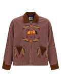FOUND Multicolor Cotton Denim Jacket