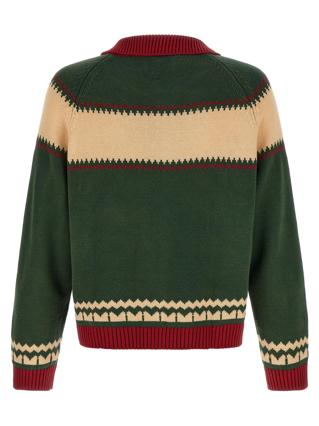 FOUND Bicolor Cotton Cardigan