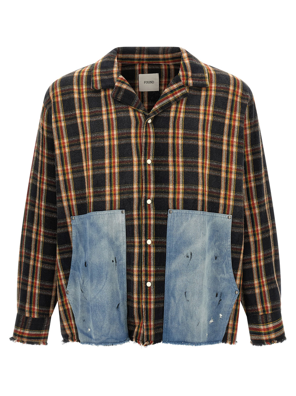 FOUND Multicolor Cotton Blouse