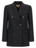 Elisabetta Franchi Black Virgin Wool Blazer