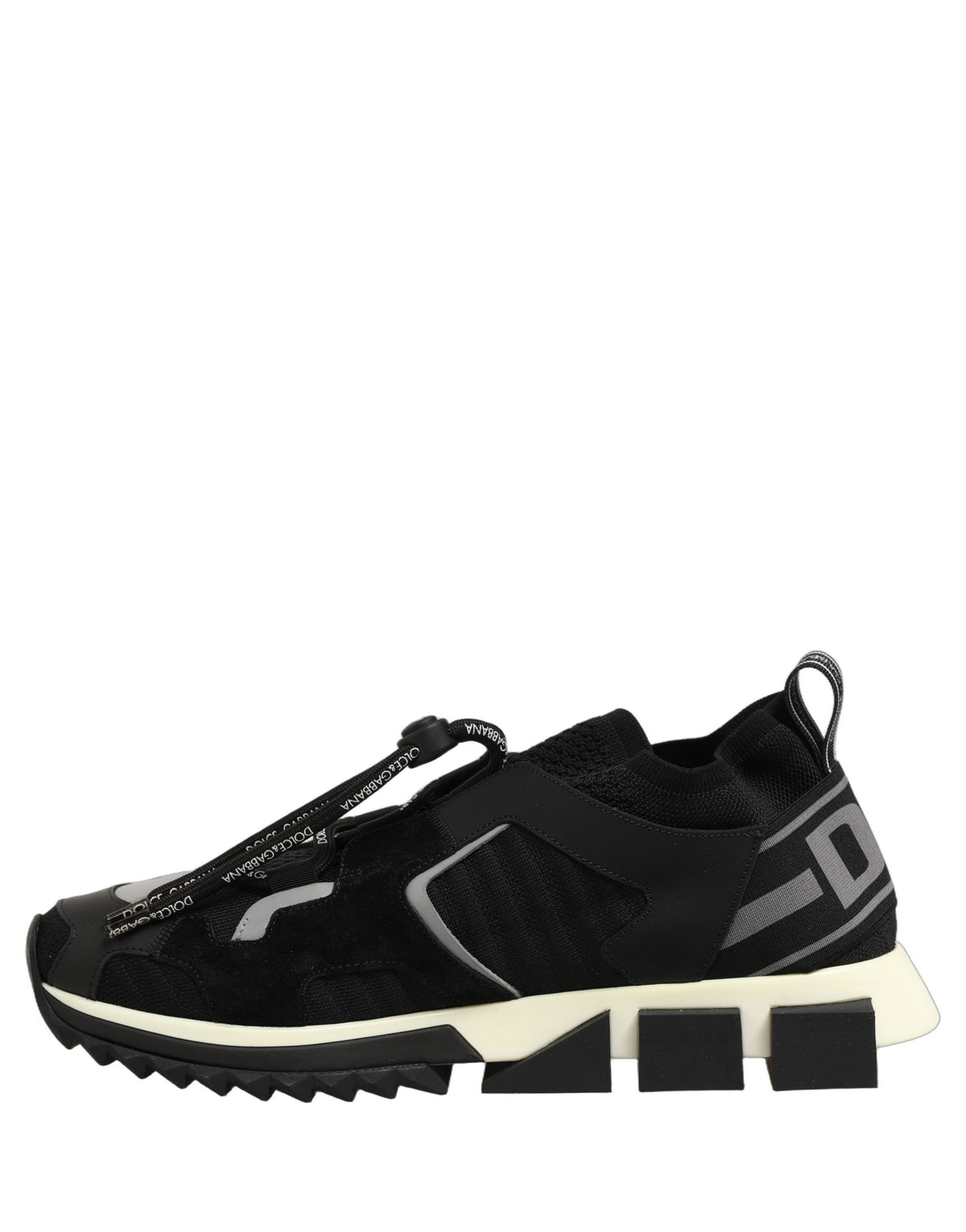 Dolce & Gabbana Shoes Black Sorrento Trekking Sneakers Men