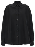 Dries Van Noten Black Cotton Blouse