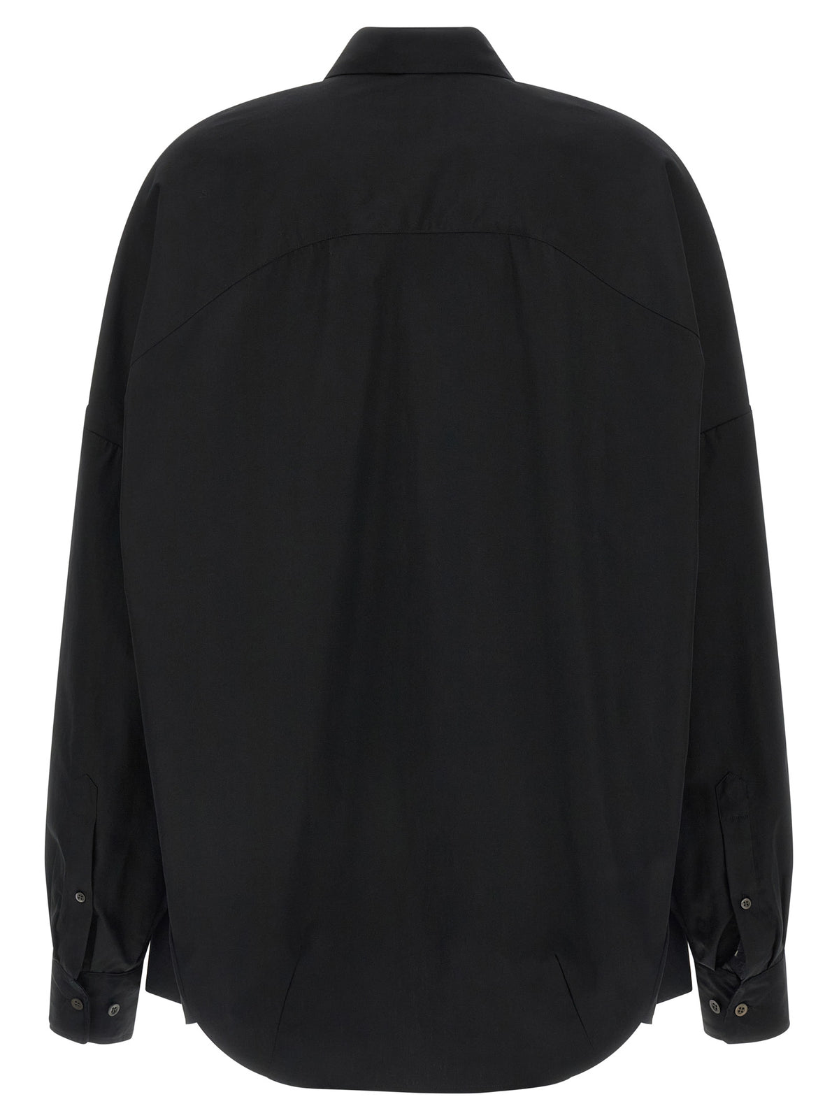 Dries Van Noten Black Cotton Blouse