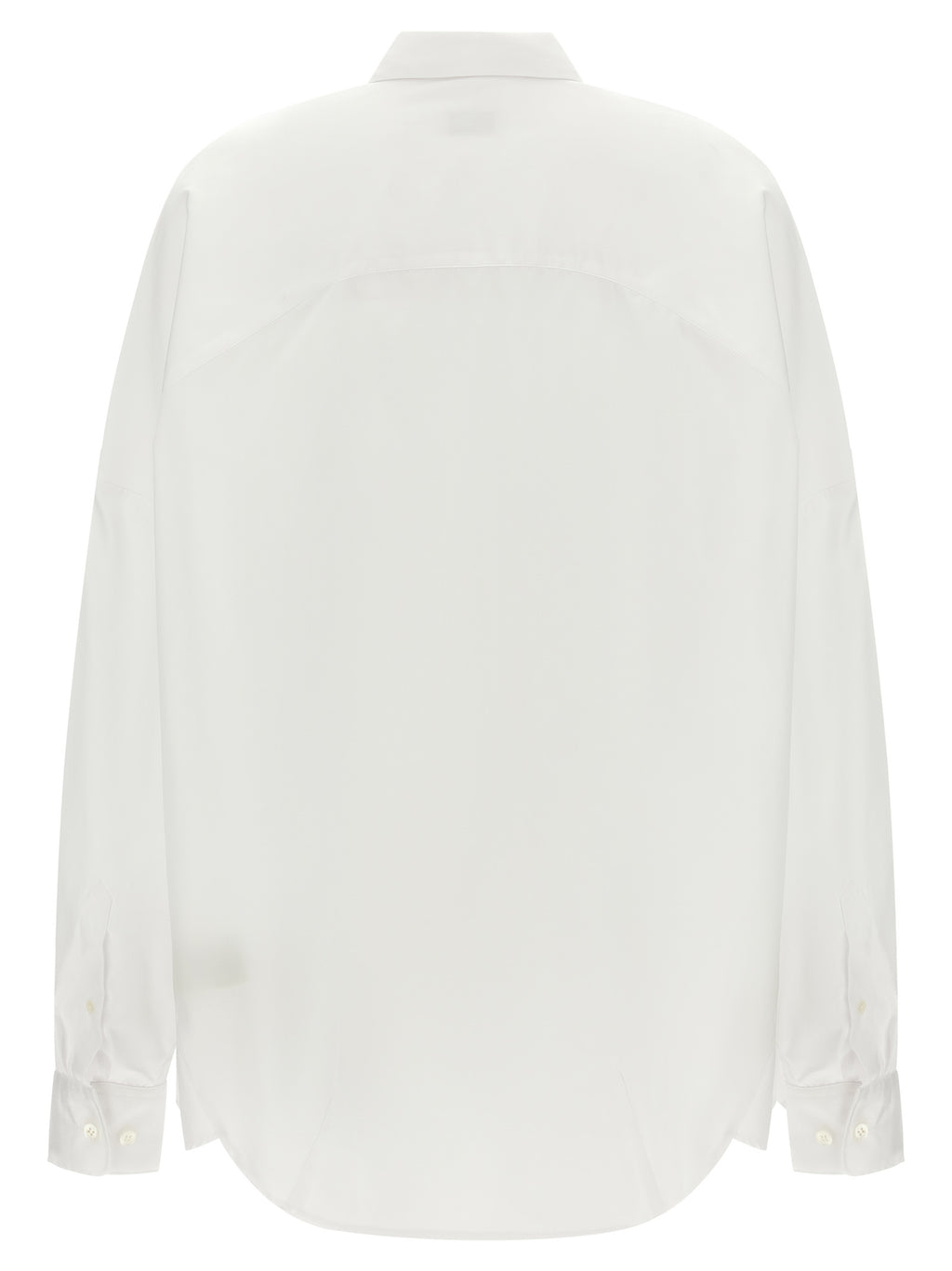 Dries Van Noten White Cotton Blouse