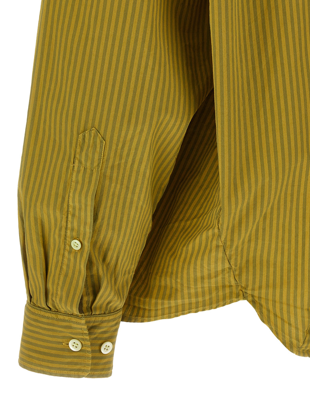 Dries Van Noten Bicolor Cotton Blouse