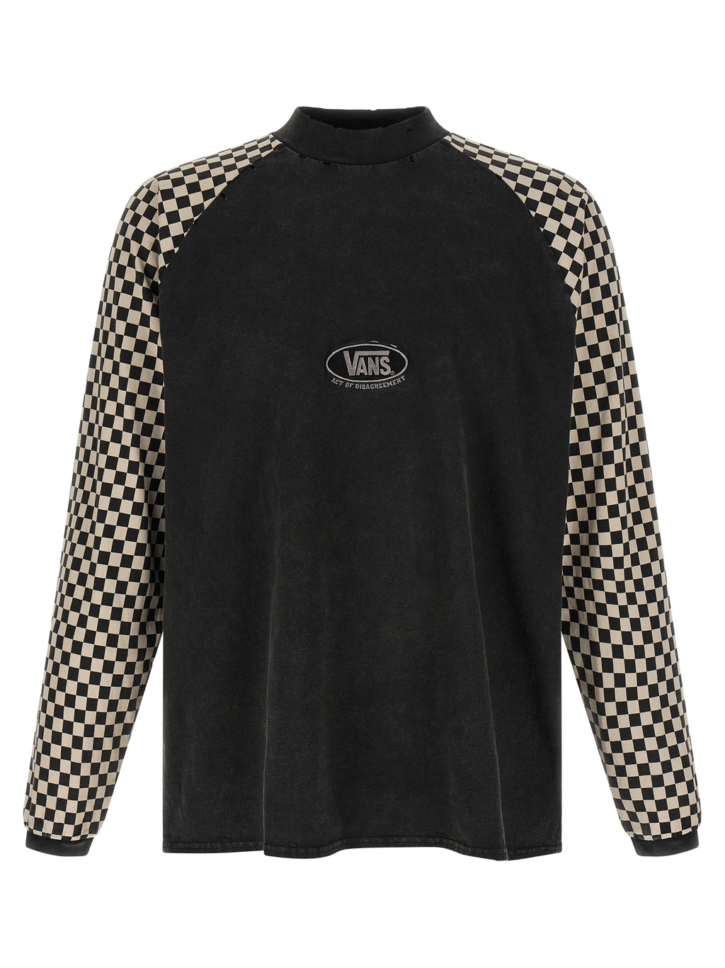 Vans Black Cotton T-Shirt