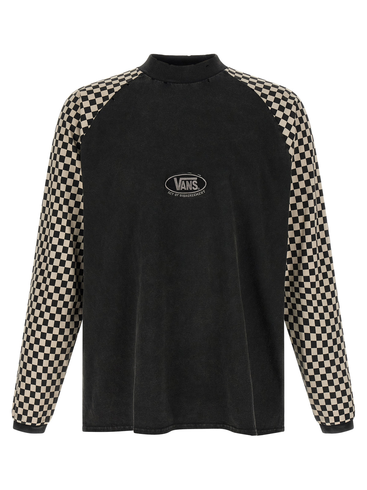 Vans Black Cotton T-Shirt