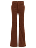 Mother Denim Brown Cotton Flared Pants