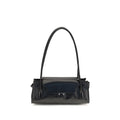 Marni Black Calf Leather Bos Taurus Shoulder Bag
