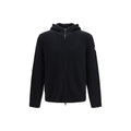 Moncler Black Wool Oves Aries Hoodie