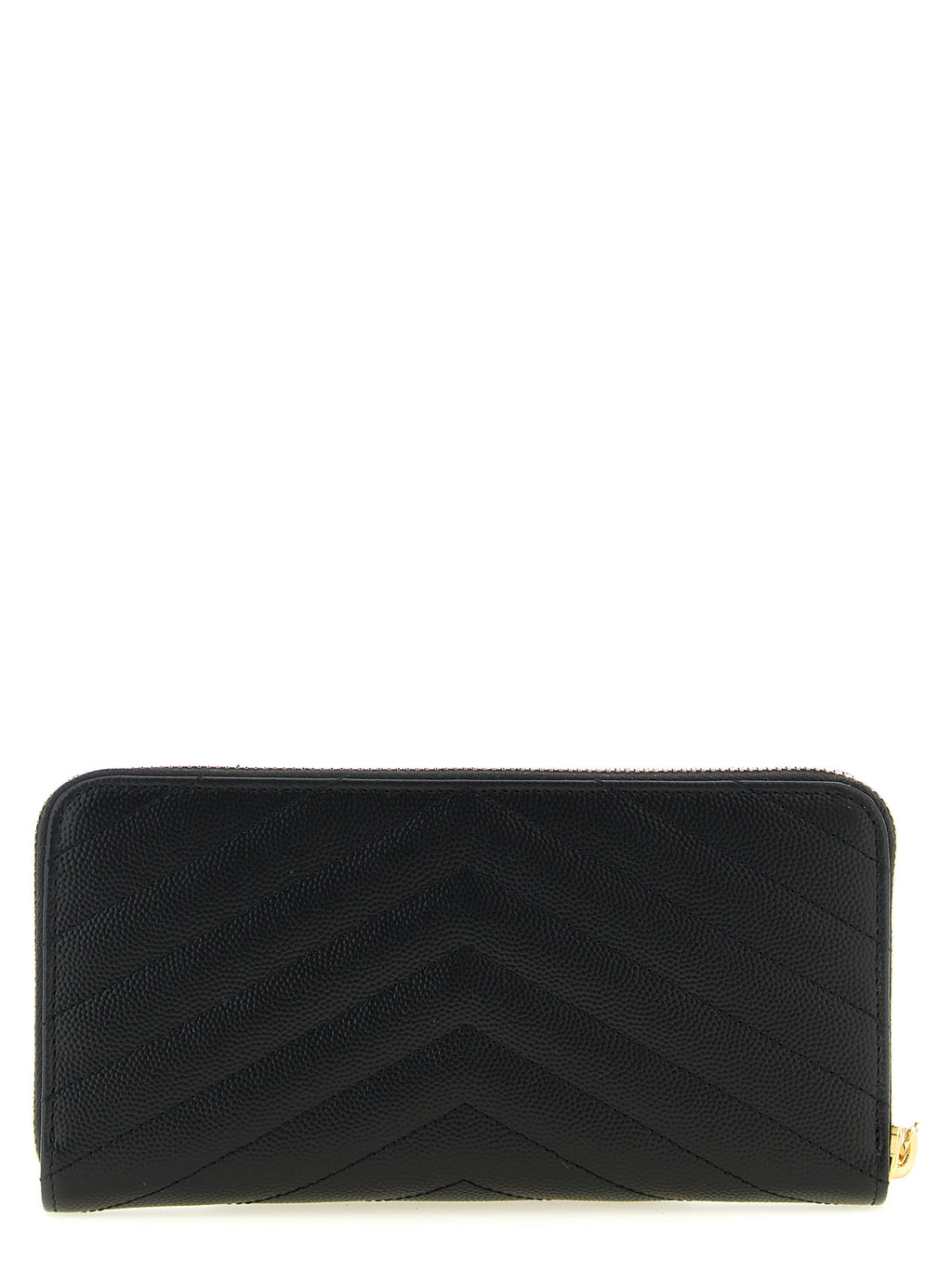 Saint Laurent Black Calfskin Cardholder