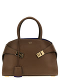 Ferragamo Brown Calfskin Handbag