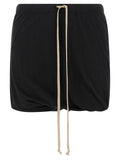 DRKSHDW Black Cotton Bermuda Shorts