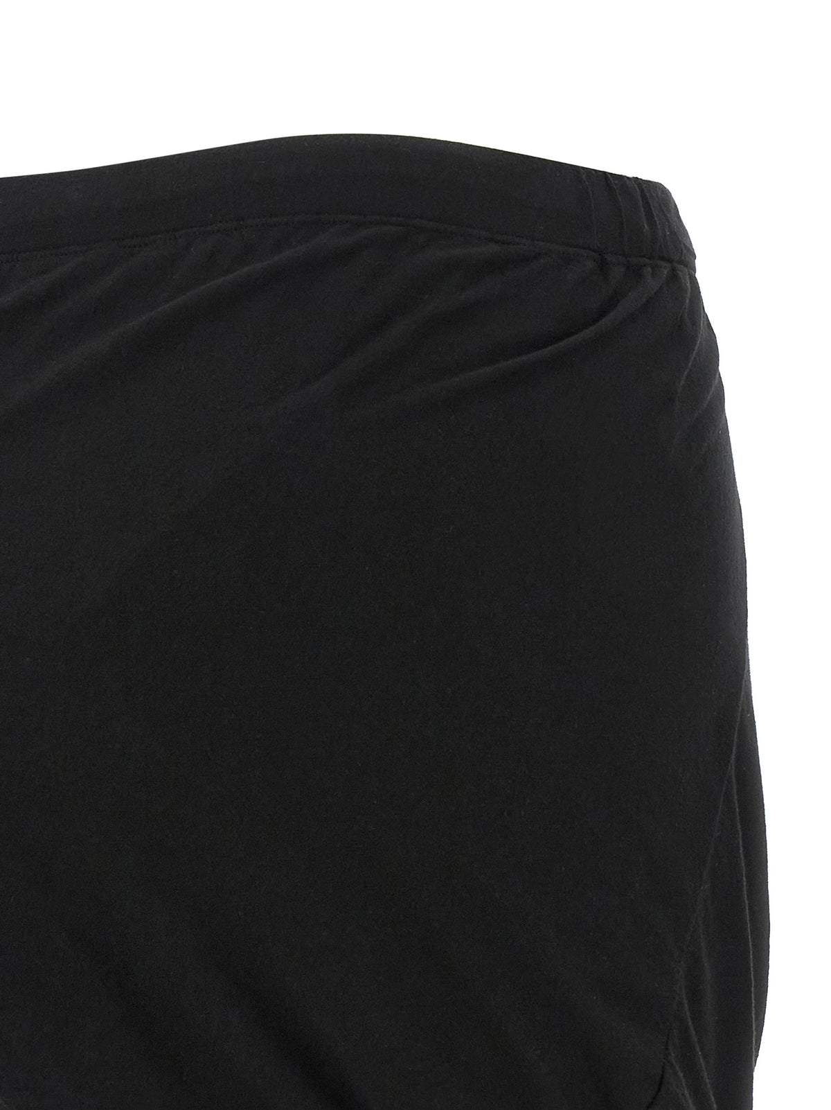 DRKSHDW Black Cotton Bermuda Shorts