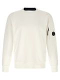C.P. Company White Cotton Sweatshirt