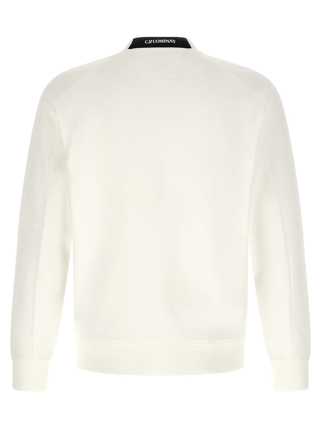 C.P. Company White Cotton Sweatshirt