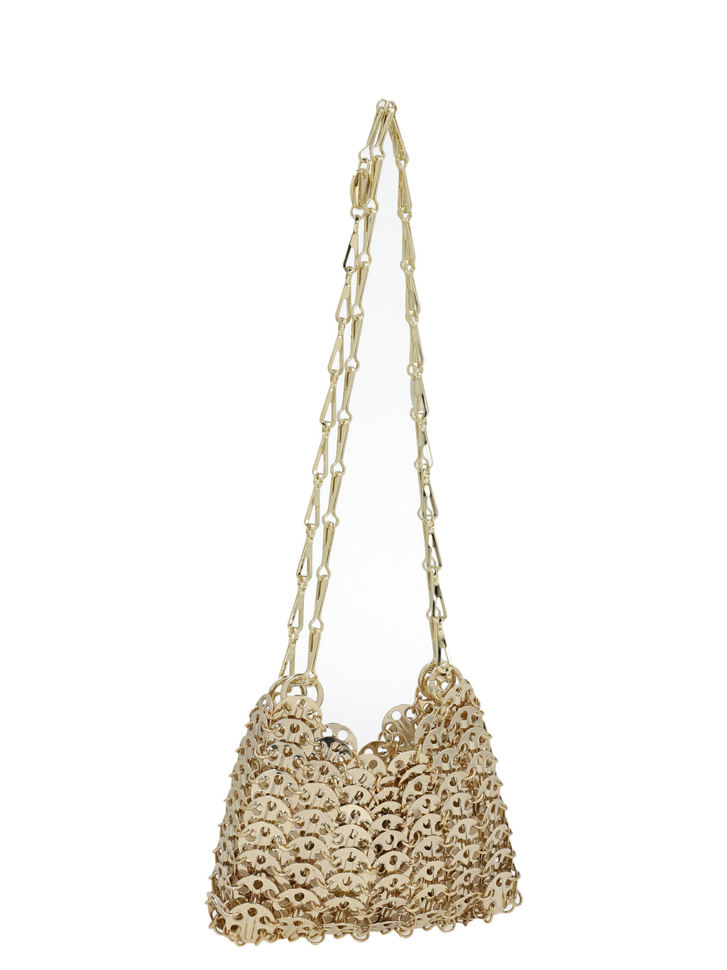Paco Rabanne Gold Brass Shoulder Bag