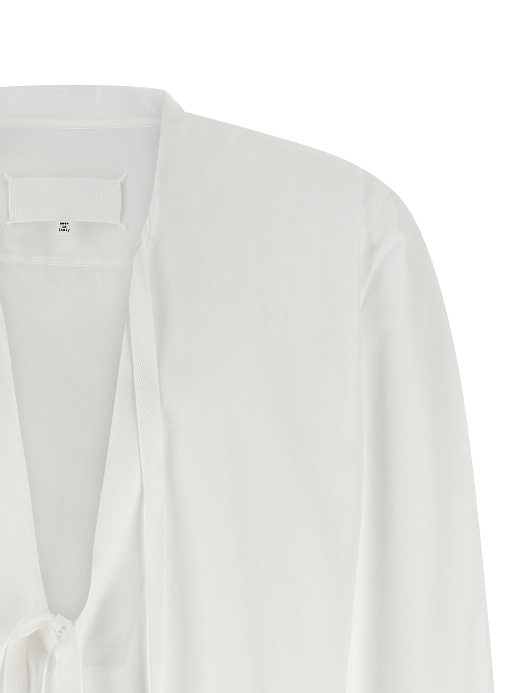 Maison Margiela White Cotton Blouse