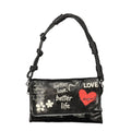 Desigual Nero Polyurethane Women's Bag for Effortless Chic Style