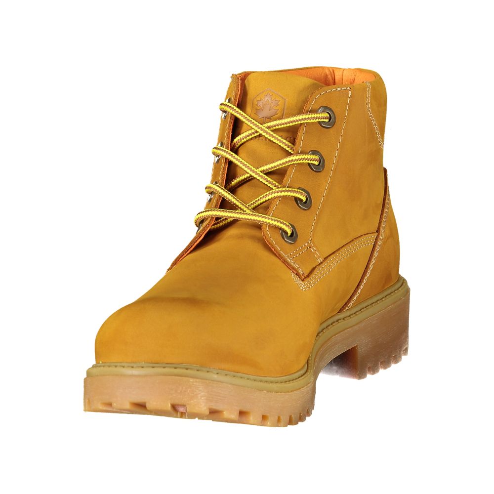 Lumberjack Yellow Leather Men's Sneaker