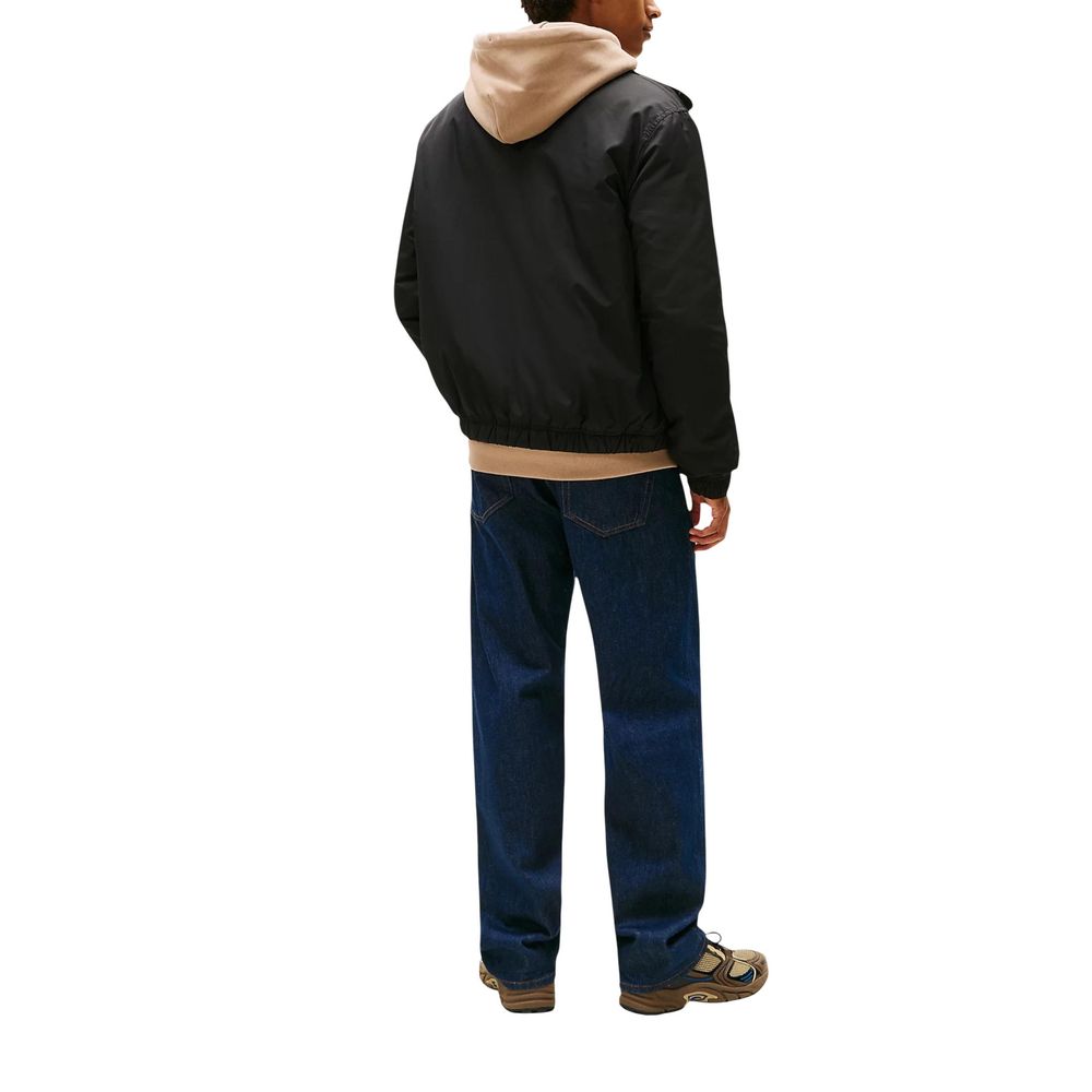Tommy Hilfiger Jeans Black Recycled Polyester Bomber