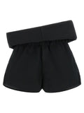 Rick Owens Black Polyester Bermuda Shorts